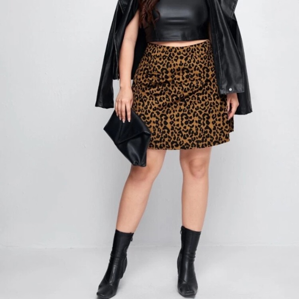 BOGO Sale NWOT Animal Print Skirt